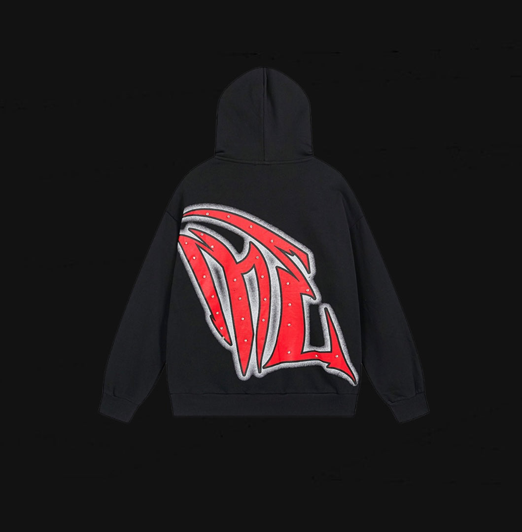 Mixed Emotions Graffiti Zip Up