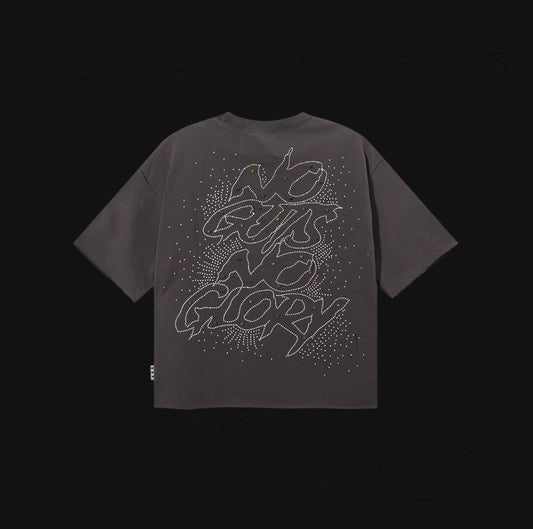 BKYS “No Cut No Glory” F-Terry Crop Tee