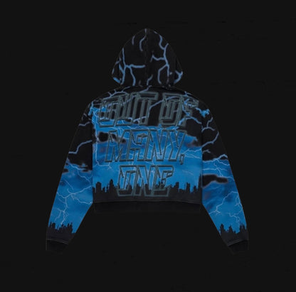 Godspeed Voltage Zip V2 Hoodie Blue