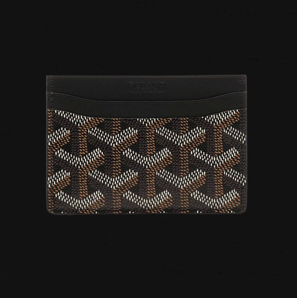 GOYARD Saint-Sulpice Card Wallet Black
