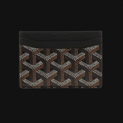 GOYARD Saint-Sulpice Card Wallet Black
