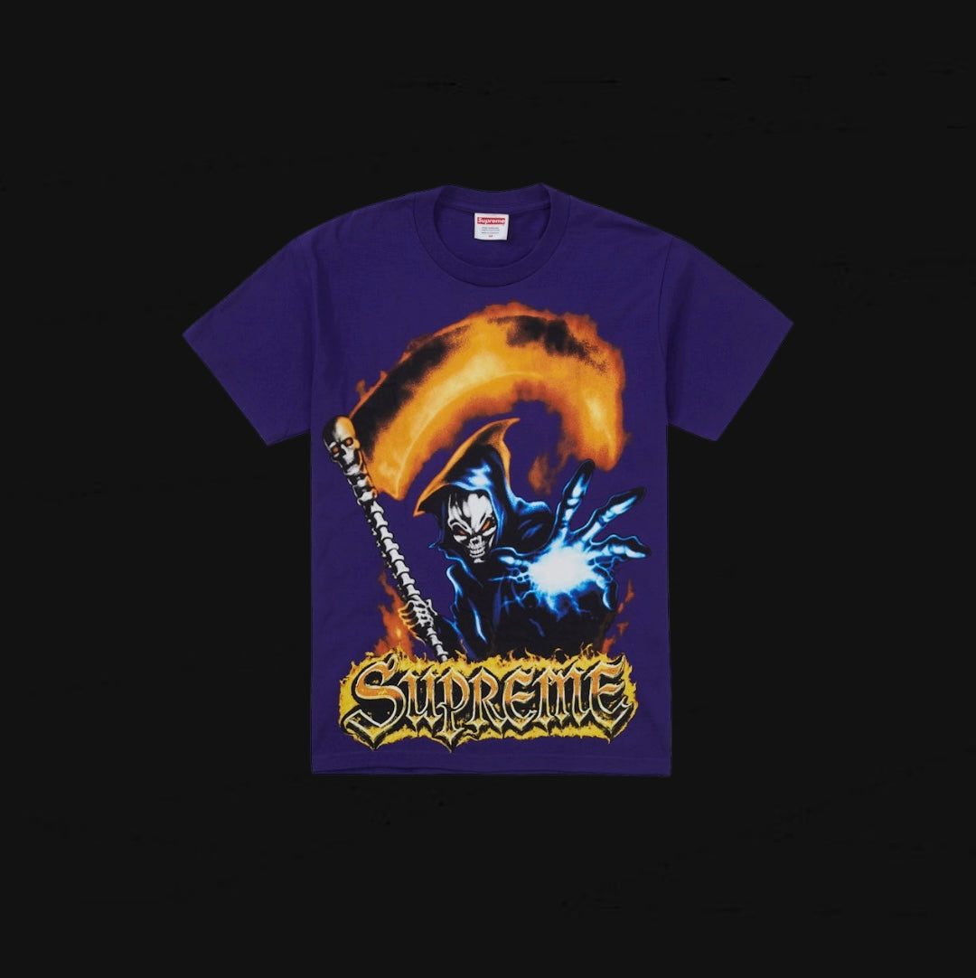 Supreme Grim Reaper Tee [Purple]
