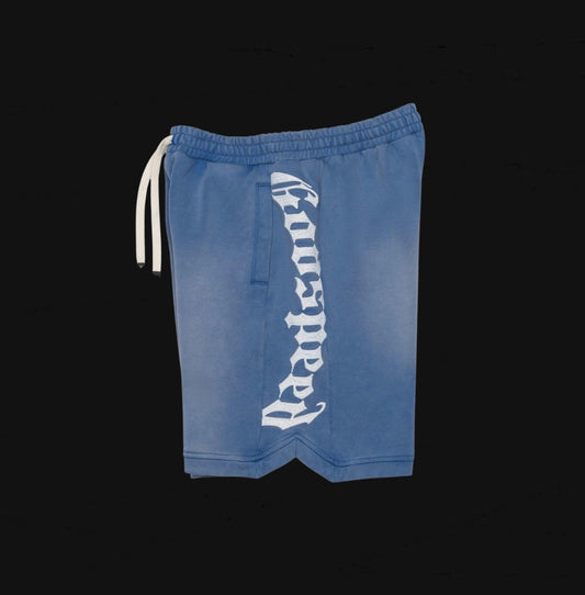 Godspeed Courtside Shorts Blue Sun Fade