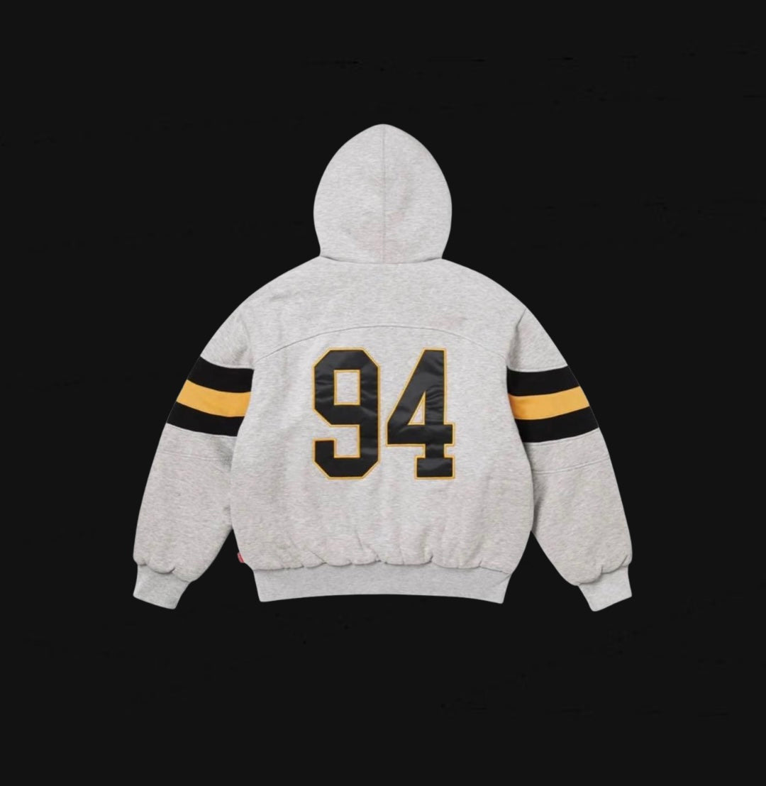 Supreme Filled Zip Up Hooded Sweatshirt