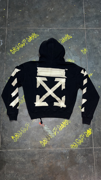 Off White Tape Arrows Hoodie