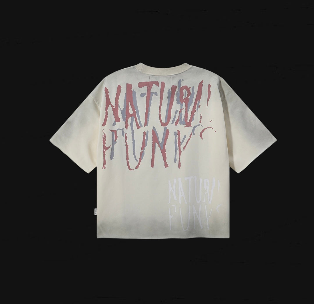 BKYS Natural Punks F-Terry Cropped Tee