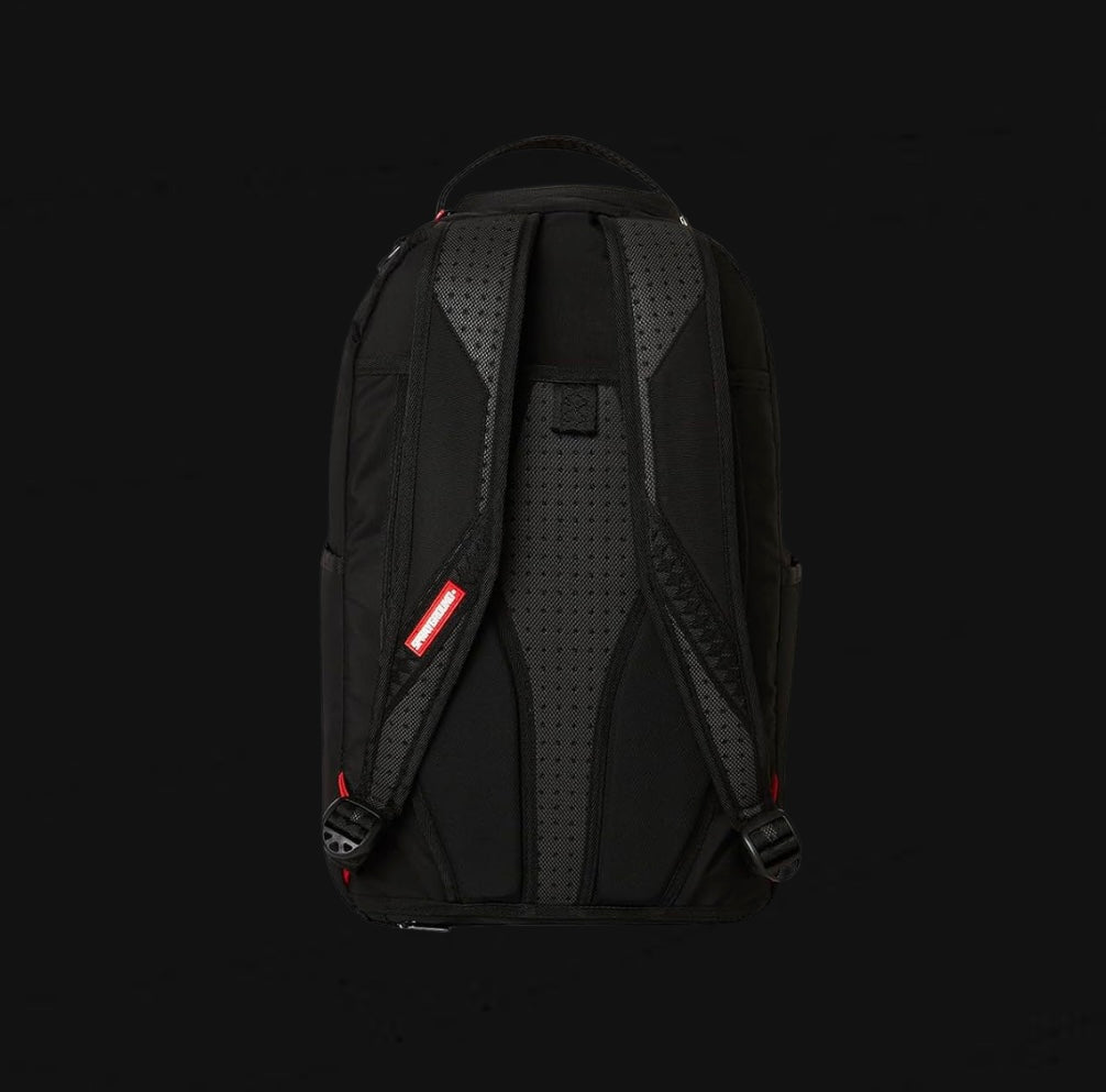 SprayGround Black Recycled Core Shark Bagpack