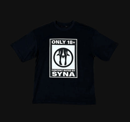 Syna World 18+ Tee Black