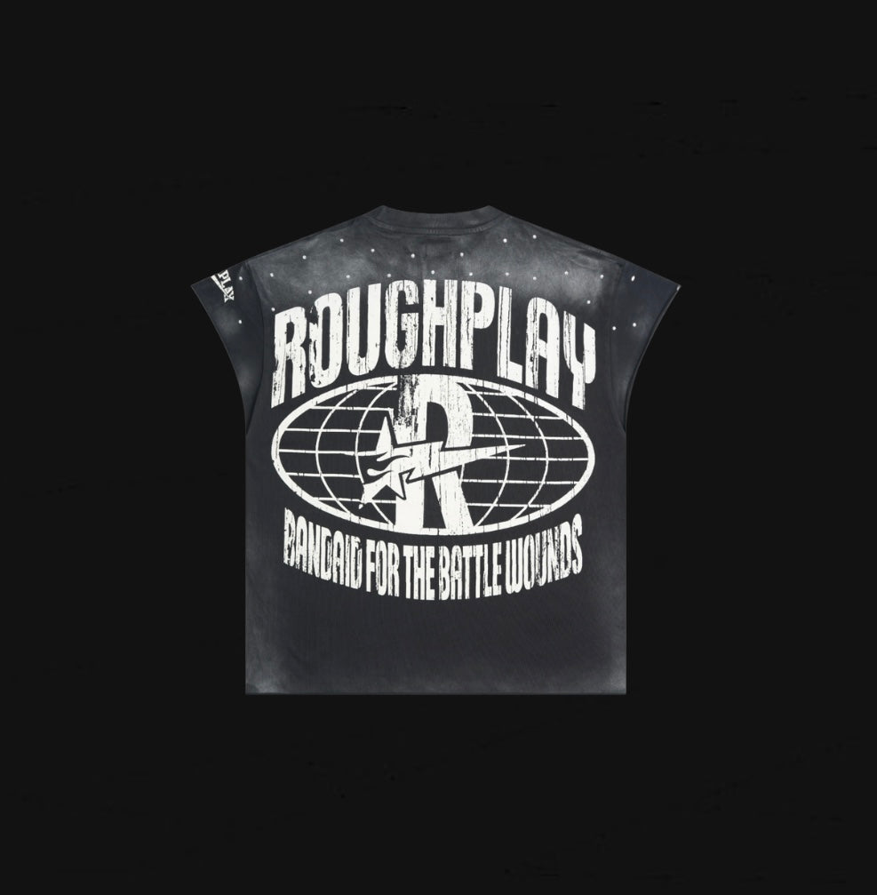 Rough Play Battle Wounds Sleeveless Tee