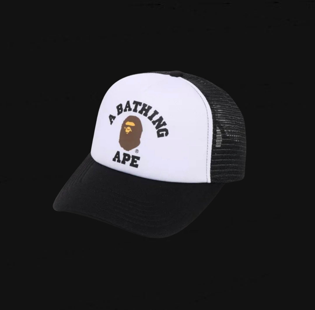 BAPE College Mesh Cap