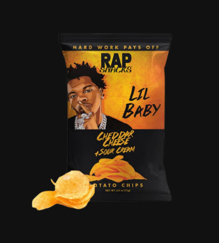 Lil Baby | Cheddar Cheese + Sour Cream Potato Chips