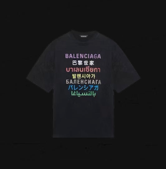 Balenciaga Languages Tee
