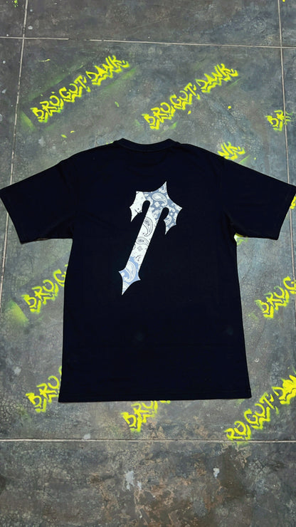 Trapstar Decoded Paisley
Monochrome Edition TEE Black