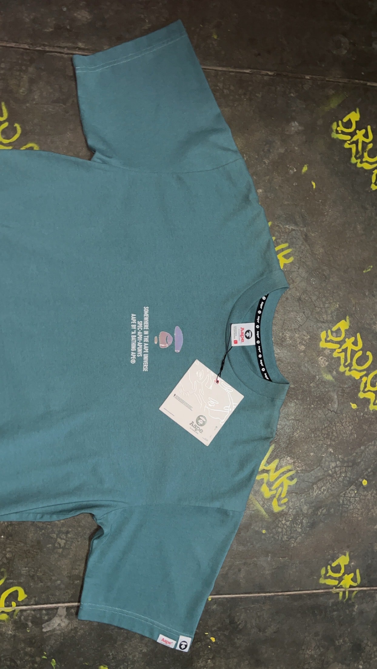 AAPE by BAPE Deep Jungle UNVS Tee