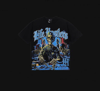 Life Hustlers “Skull Doctor” Tee [Black]