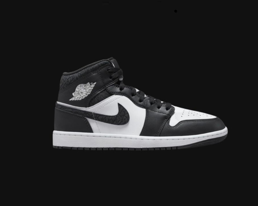 Nike Air Jordan 1 Mid SE Off Noir black/white