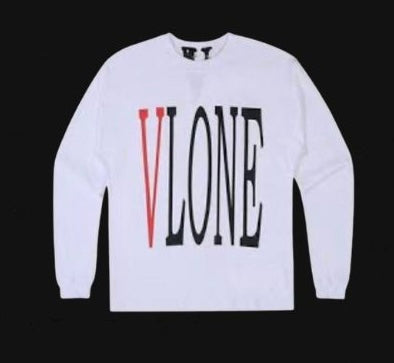 Vlone L/S staple Tee white