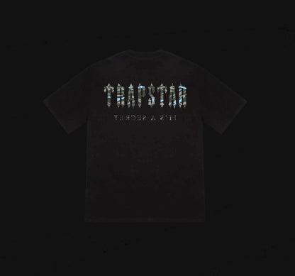 Trapstar Decoded All Terrain Tee “Black/Blue” Cameo
