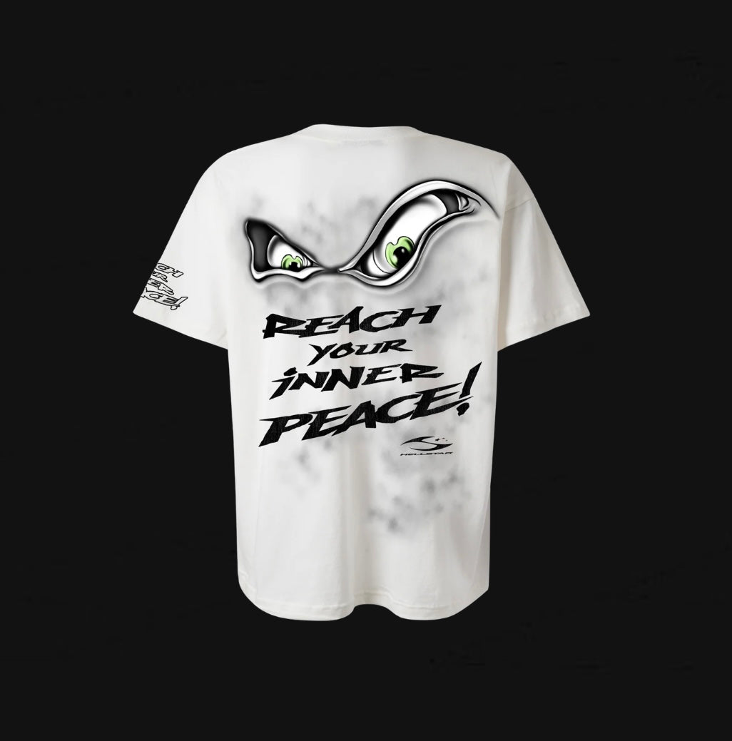 Hellstar Reach Your Inner Peace Om Tee