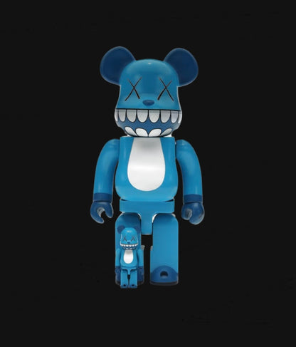 Bearbrick x a-nation KAWS Chompers
100% & 400% Set Blue