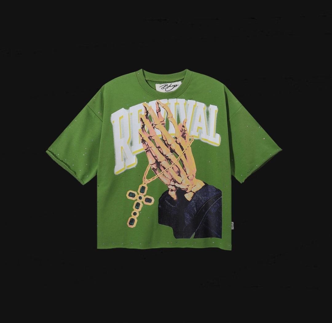 BKYS Revival Terry Cropped Tee
