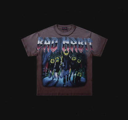 Rare Peace Bad Habit Crop Tee