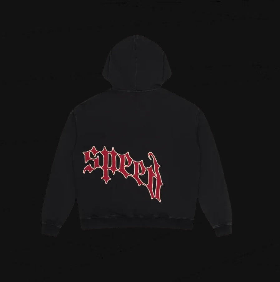 Godspeed OG Logo Sweatsuit V2 “Black/Red”