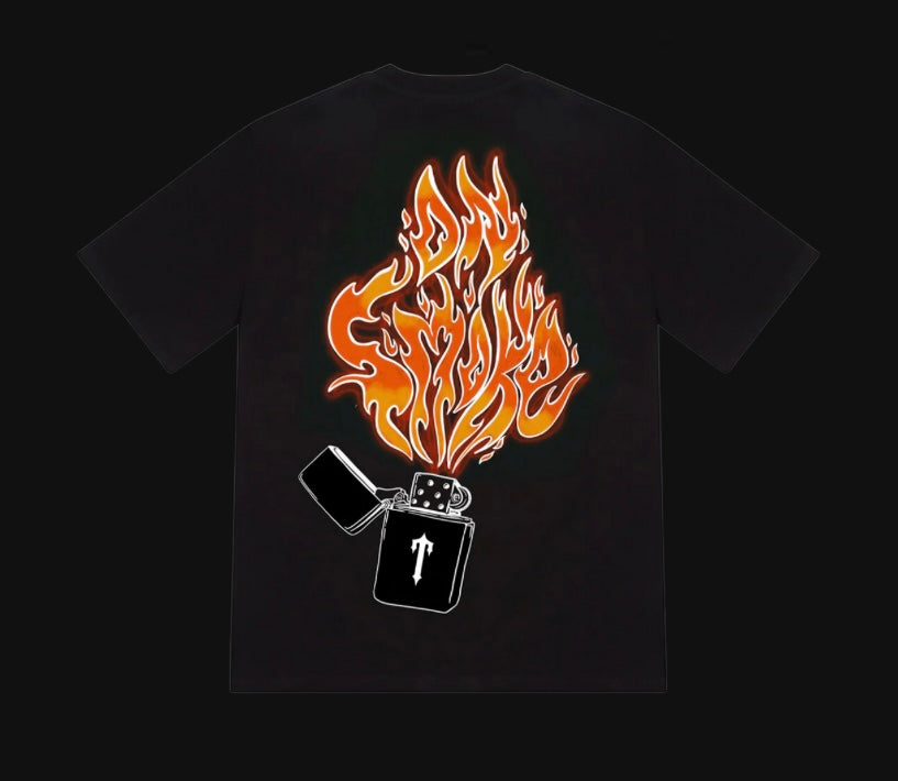 Trapstar On Smoke 2.1 Tee Black/Orange