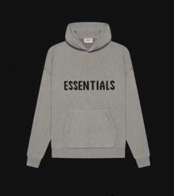 Fear of God Essentials Knit Pullover Hoodie (SS21)Dark Heather Oatmeal