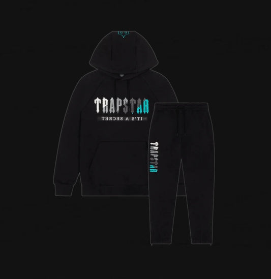 Trapstar Chenille 2.0 Tracksuit Black/Teal