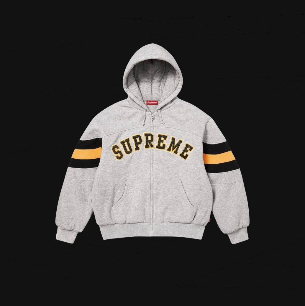 Supreme Filled Zip Up Hooded Sweatshirt