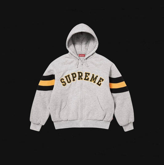 Supreme Filled Zip Up Hooded Sweatshirt