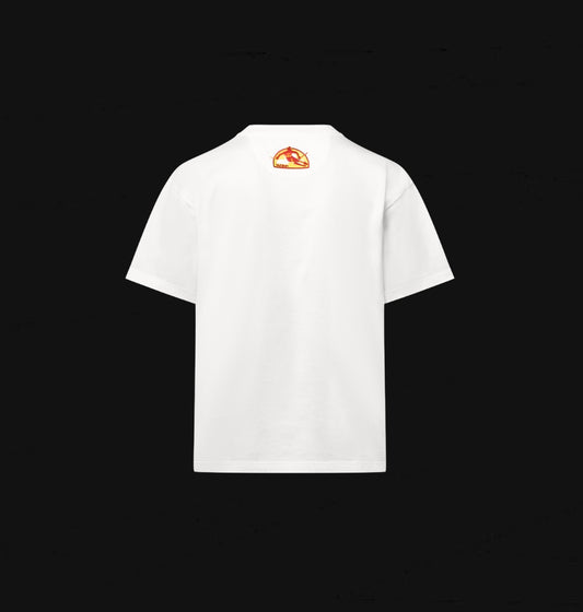 Louis Vuitton Printed Cotton White Tee