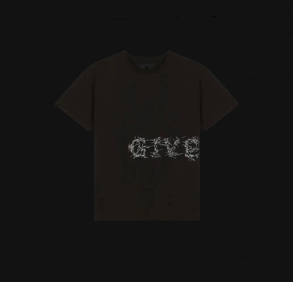 Givenchy Barbed Wire Logo Oversized Tee
