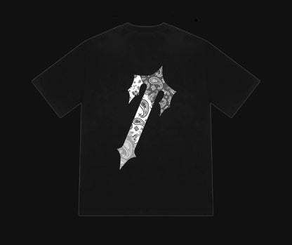 Trapstar Decoded Paisley
Monochrome Edition TEE Black