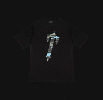 Trapstar Decoded All Terrain Tee “Black/Blue” Cameo