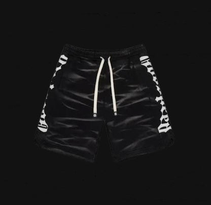 Godspeed Courtside Shorts Black Tie Dye