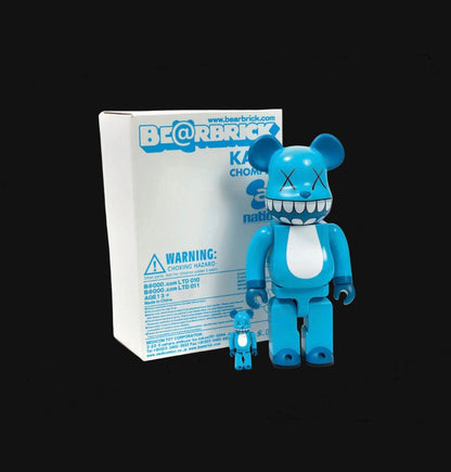Bearbrick x a-nation KAWS Chompers
100% & 400% Set Blue