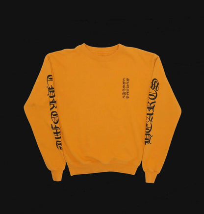 Chrome Hearts Crewneck Vertical Logo