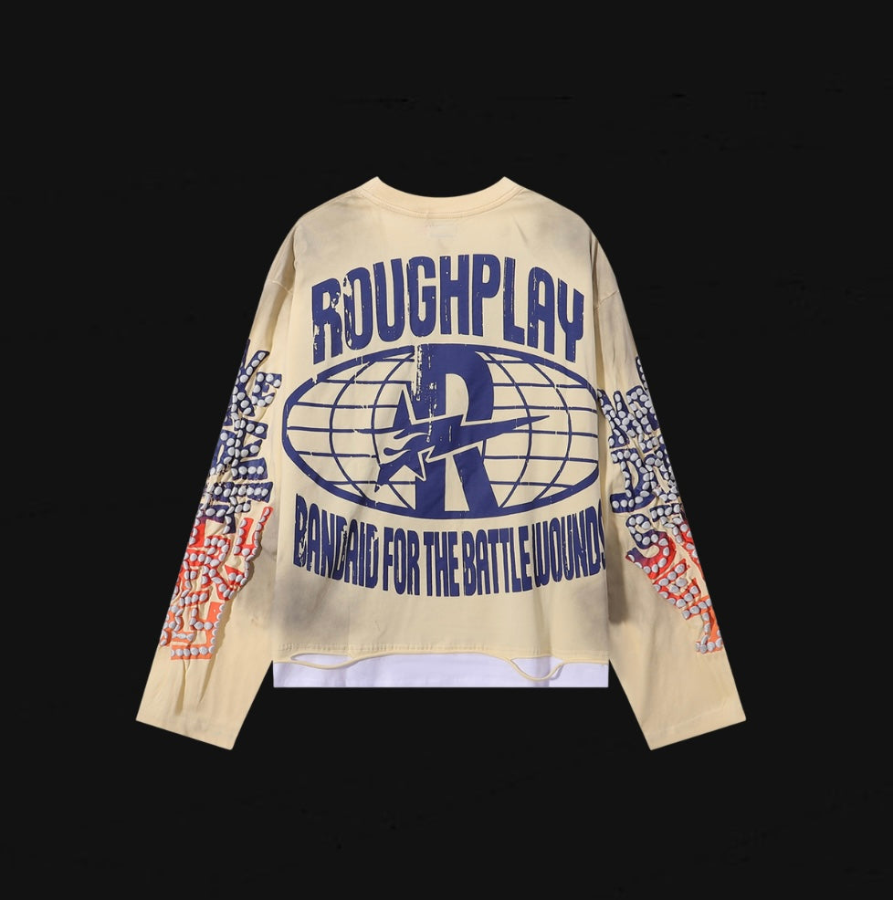 RoughPlay E.T Cream/Black L/S