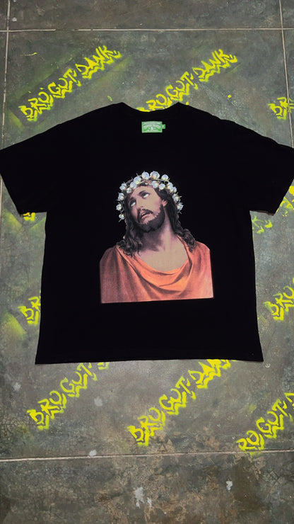 Denim Tears 'Crown made of Cotton' Tee black