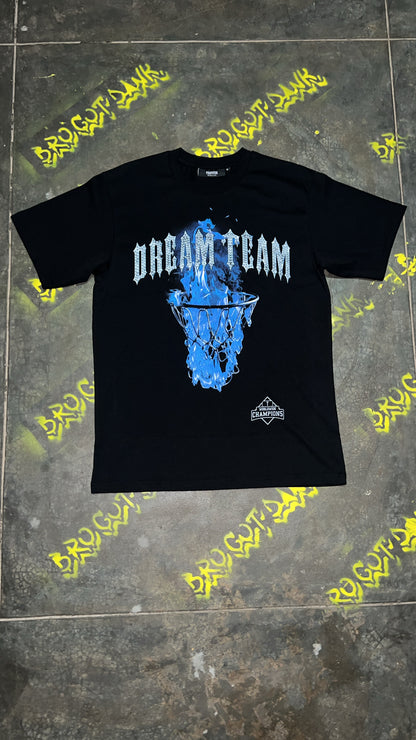 Trapstar Dream Team Tee Black/Blue