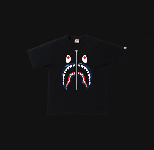 Bape Shark Camo Tee