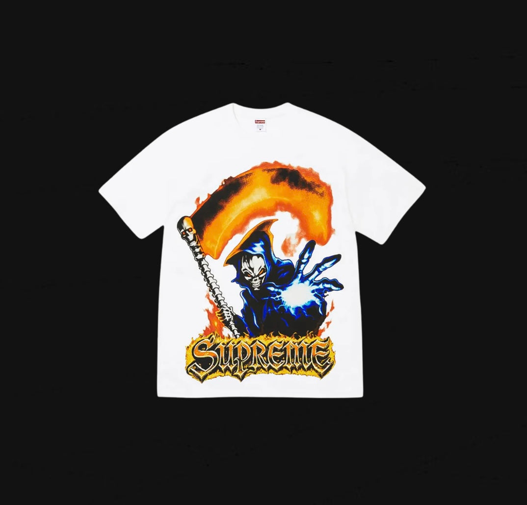 Supreme Grim Reaper Tee [White]