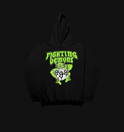 Vlone X Juice WRLD Fighting Demons Hoodie
