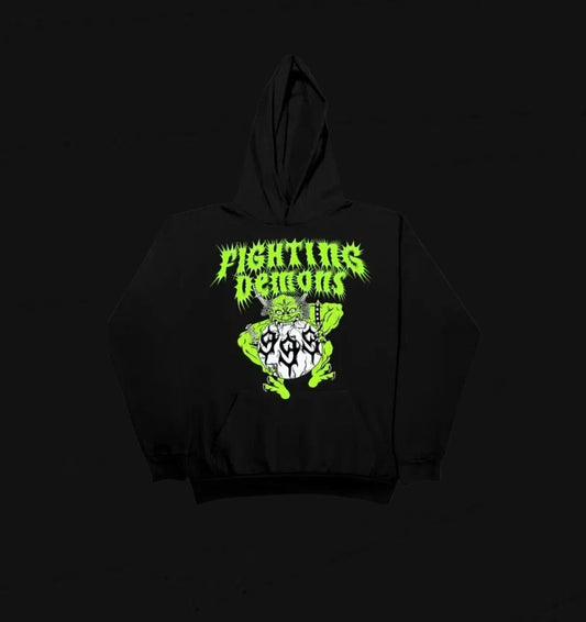 Vlone X Juice WRLD Fighting Demons Hoodie
