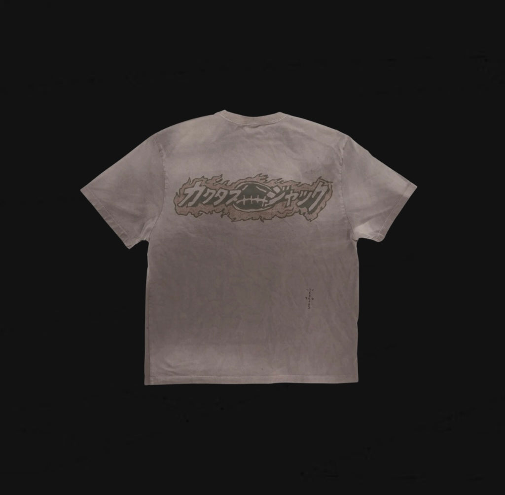 Travis Scott Cactus Jack x Takashi
Murakami Melted Utopia Dream Zodiac Tee Brown
