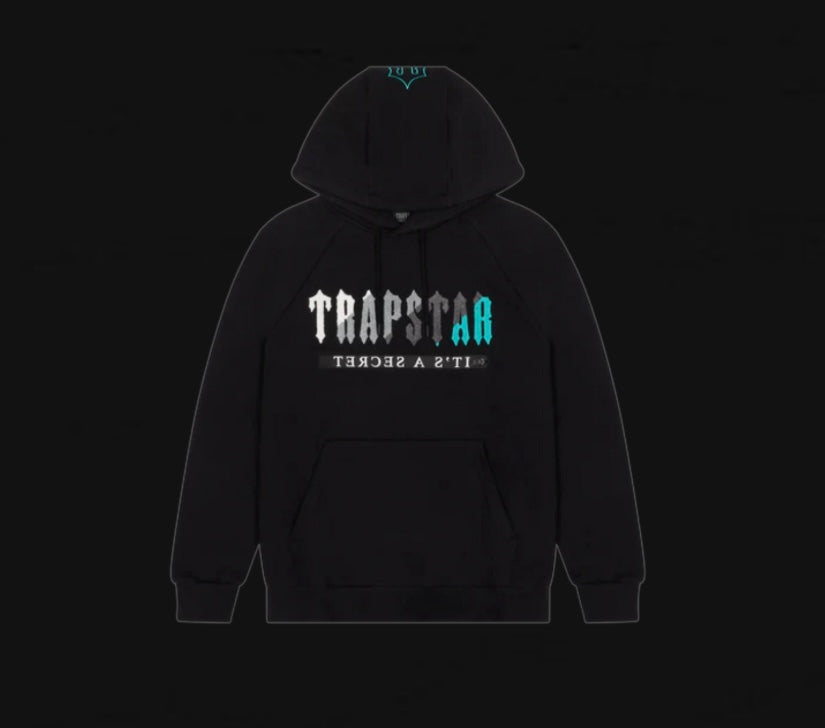 Trapstar Chenille 2.0 Tracksuit Black/Teal