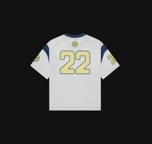 Broken Planet Football Jersey White/Blue