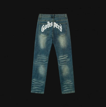Godspeed Chain Stitch Denim Jeans